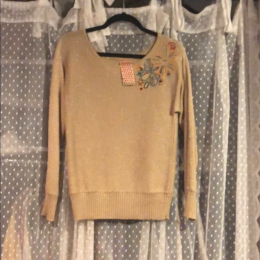 Muchacha Gold Sweater